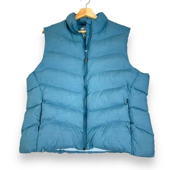 WindRiver T-Max Hyper-Dri 2XL Insulated Puffer Vest Blue Full Zip Cozy Outdoor - Picture 1 of 7